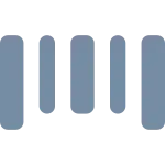 Barcode SVG Icon